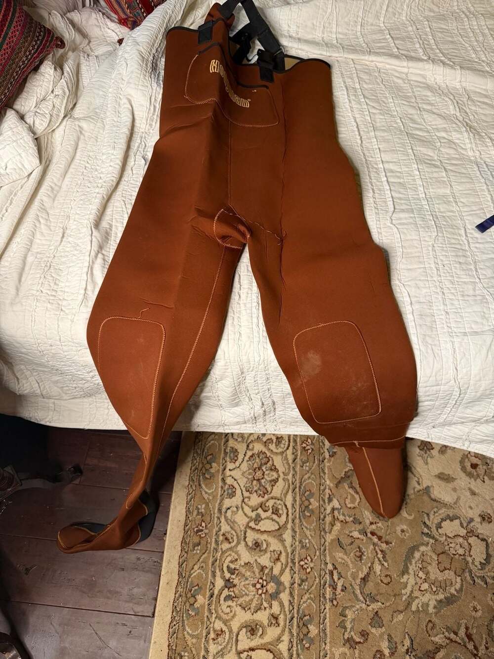 Hodgman Lakestream Comfort Plus Neoprene Waders Brown